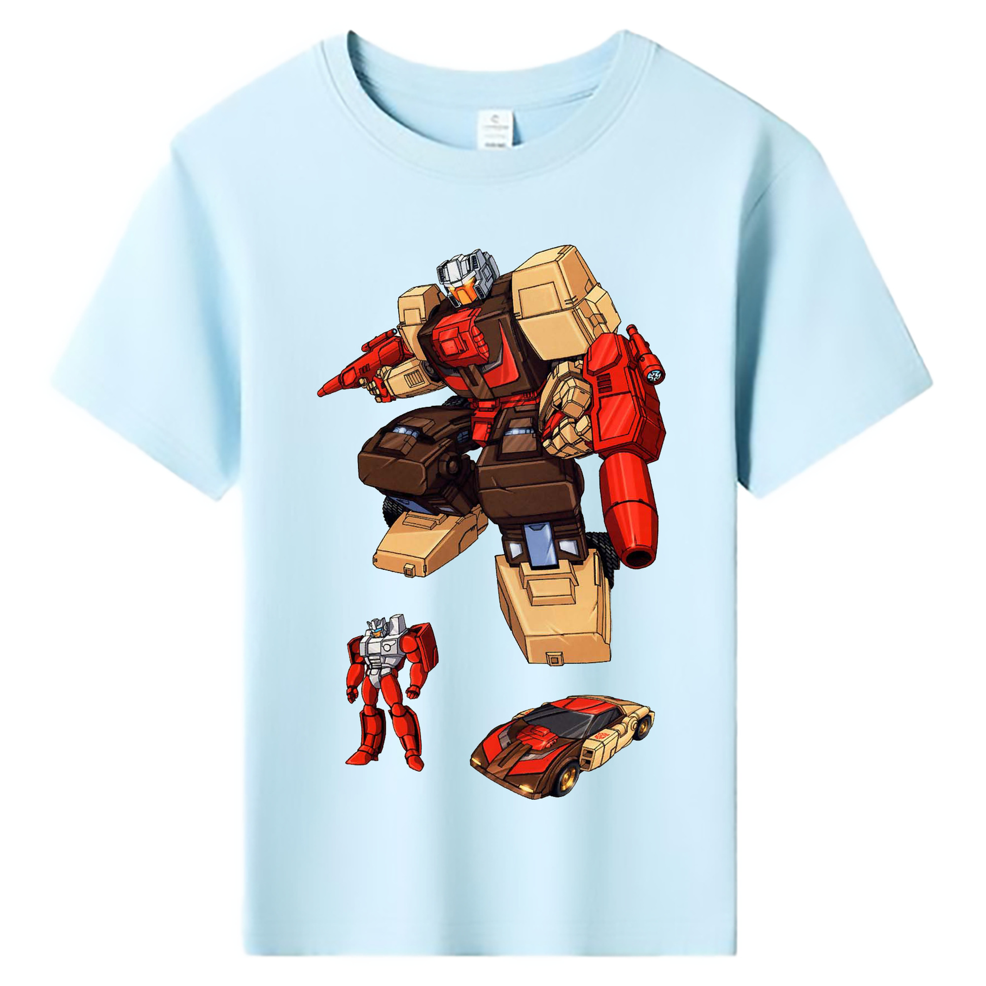 （画像用）  綿100％キッズTシャツ（フロントプリント）